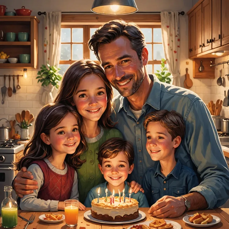 Поздравление папе с Днём рождения: 100 трогательных поздравлений от дочери и сына