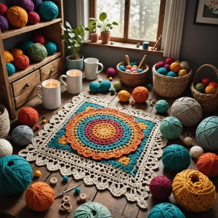 Вязание крючком: откройте для себя мир красивых узоров с бесплатными схемами